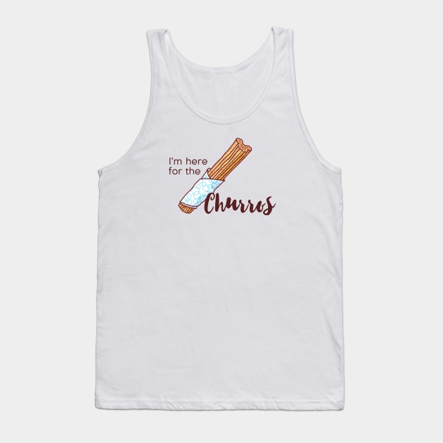 I'm here for the Churros Tank Top by MagicalNoms